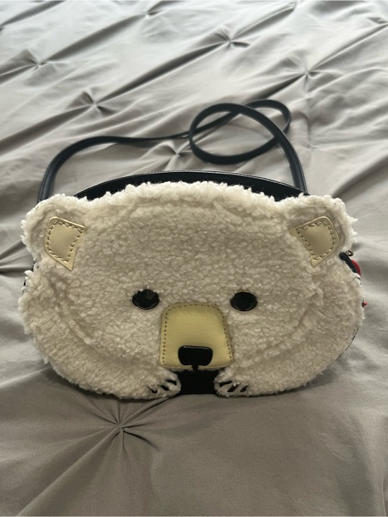 kate spade Handbags - Kate Spade Sherpa polar bear crossbody Bag